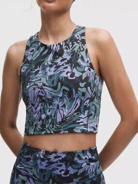 Lululemon Swift Speed Cropped Tank Top B/C Cup - Size 8